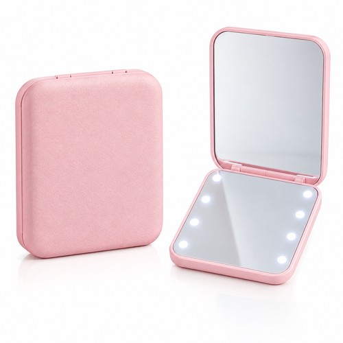 Led travel makeup mirror - makeup,
