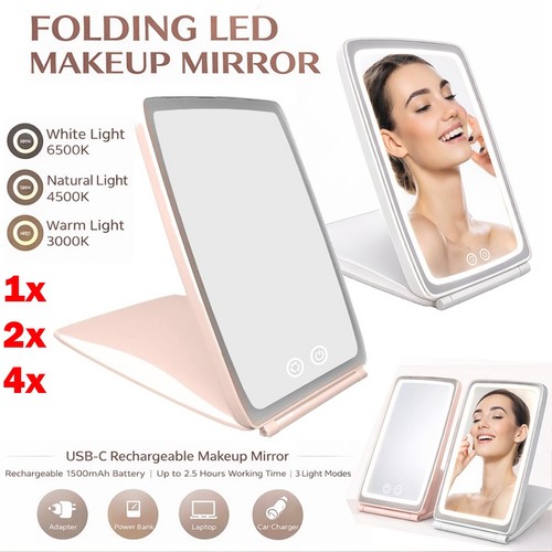 Rechargeable makeup mirror - rechargeable,