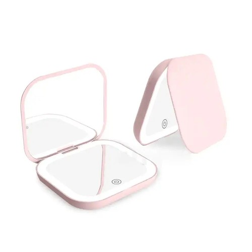 Led compact makeup mirror - makeup,