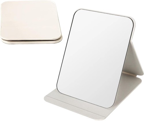 Portable folding makeup mirror - makeup,