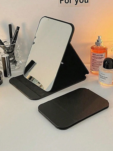 Large black folding makeup - black,