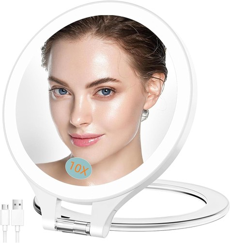 Magnifying mirror with light - mirror,