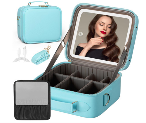 Makeup bag with mirror - mirror,, travel