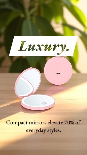 Portable mini magnifying led - portable,