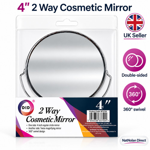 Inch cosmetic makeup mirror - inch,