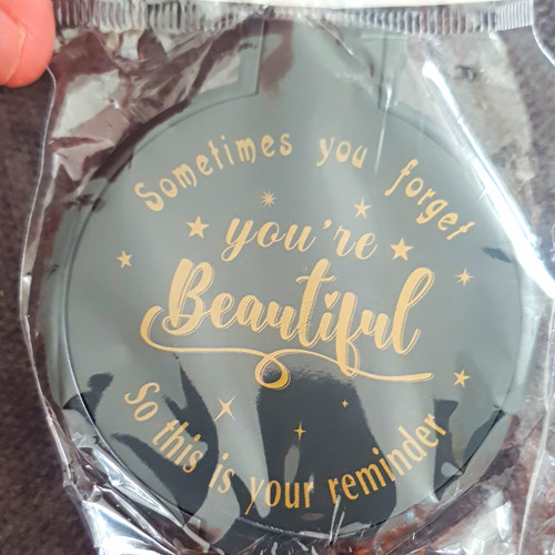 Compact make mirror travel - make,