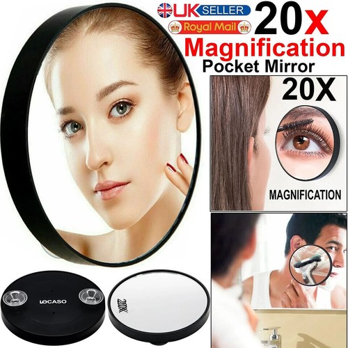 20x magnifying make mirror - up,
