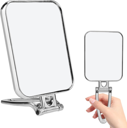 Folding makeup mirror with - mirror,