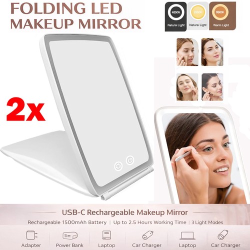 Travel makeup mirror - 2x,