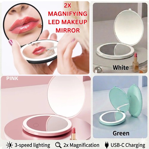 Led light makeup mirror - led,