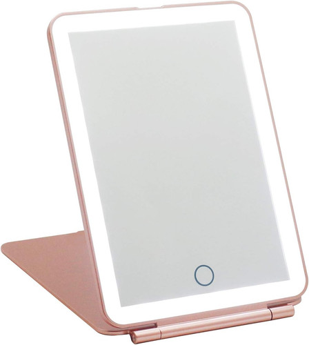 Led travel makeup mirror - travel,