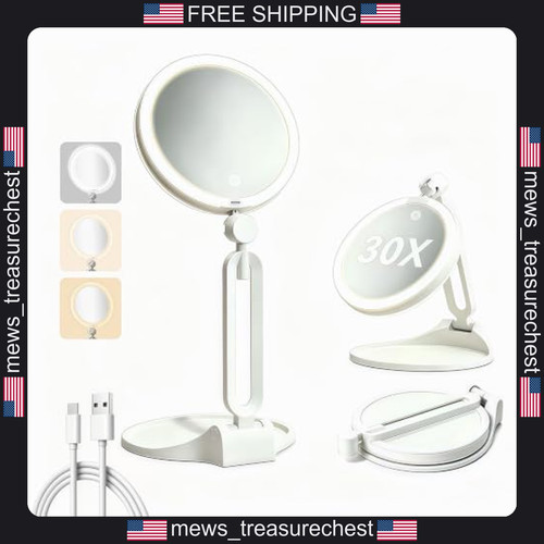 Travel makeup mirror with - mirror,