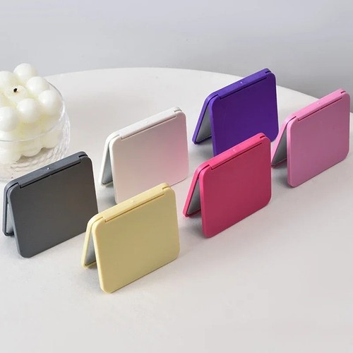 Square foldable makeup mirror - square,