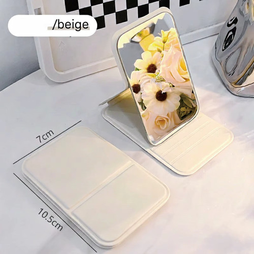 Portable folding makeup mirror - makeup,
